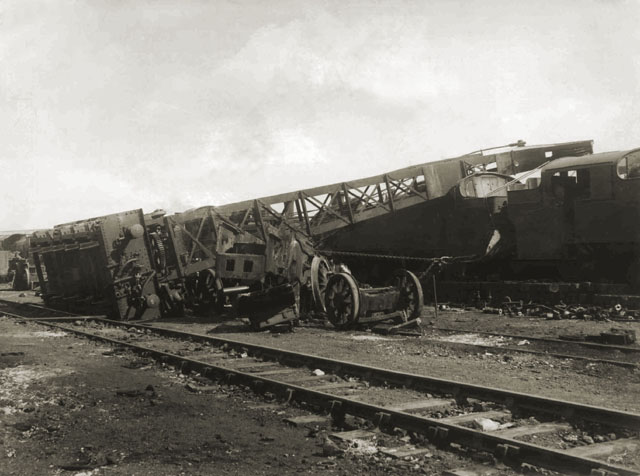 No. 2 on its side at Swindon